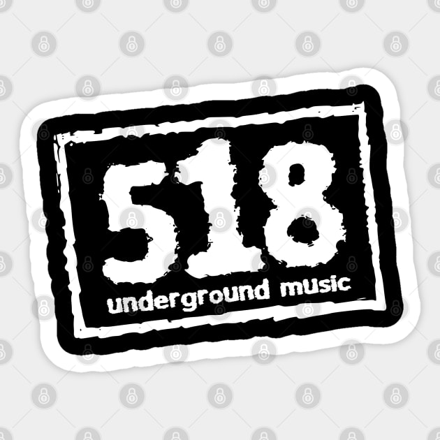 518 Wrestling Fans SPECIAL EDITION! Sticker by 518 Underground Music